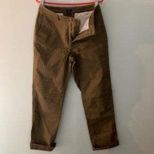 J.Crew high-rise girlfriend chino pant